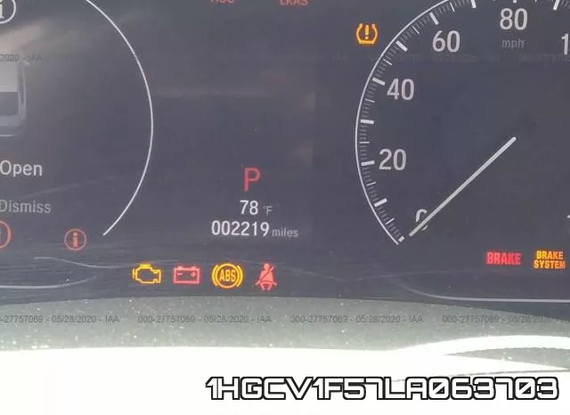 1HGCV1F57LA063703 фото 8