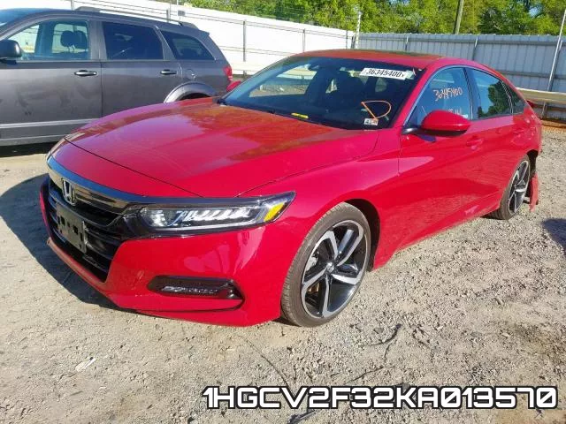 1HGCV2F32KA013570 фото 3