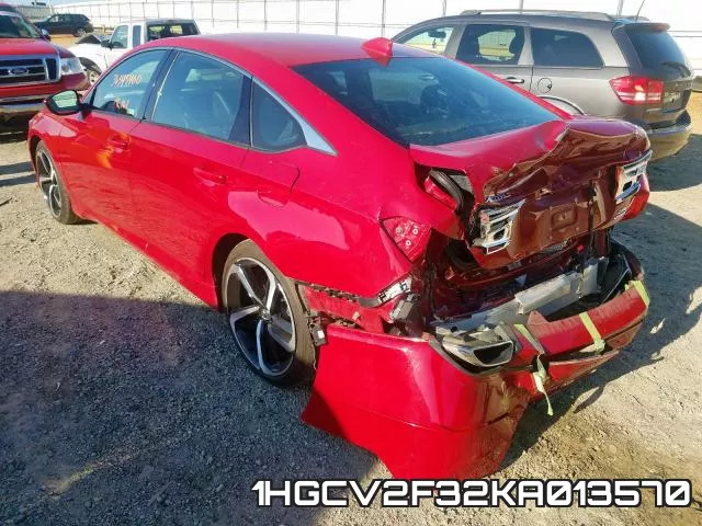 1HGCV2F32KA013570 фото 4