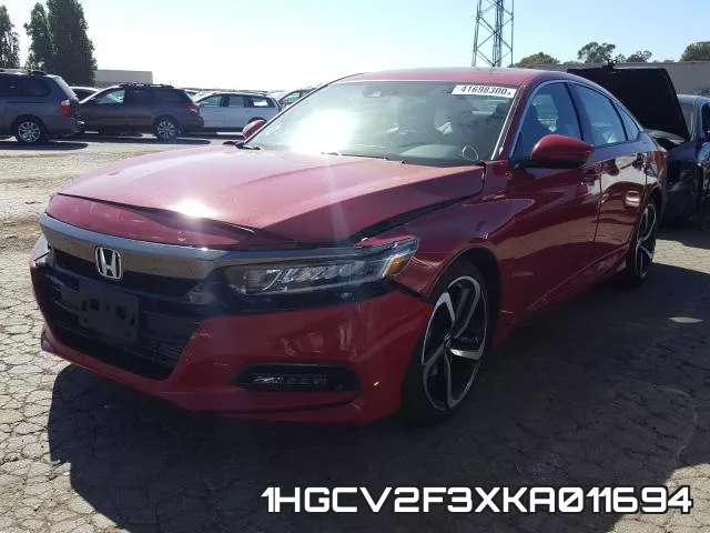 1HGCV2F3XKA011694 фото 3