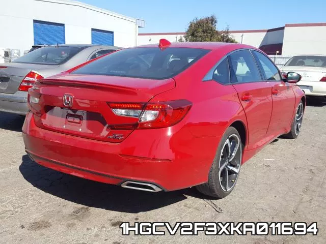 1HGCV2F3XKA011694 фото 5