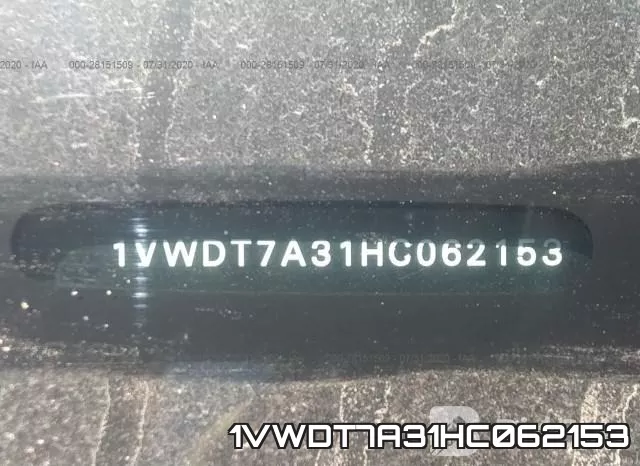 1VWDT7A31HC062153 фото 10