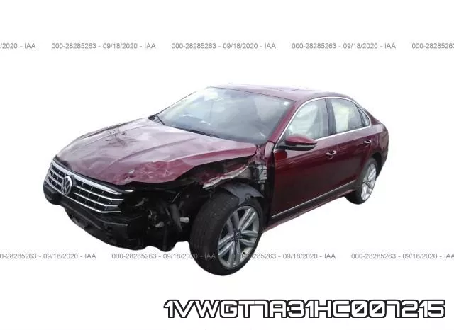1VWGT7A31HC007215 фото 3