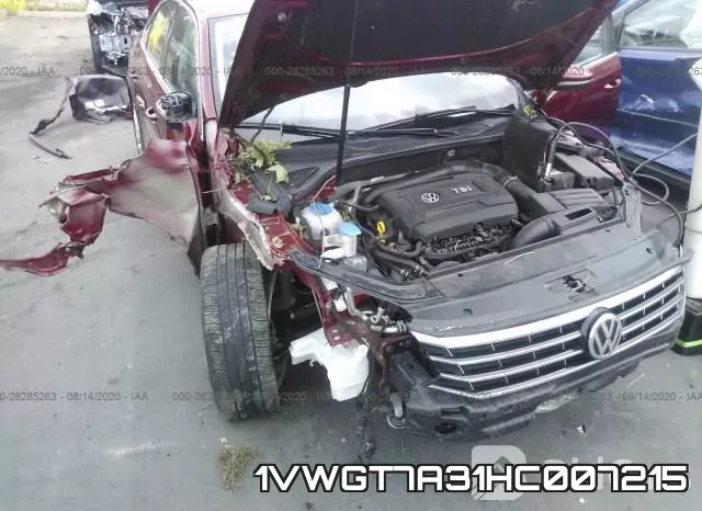 1VWGT7A31HC007215 фото 7