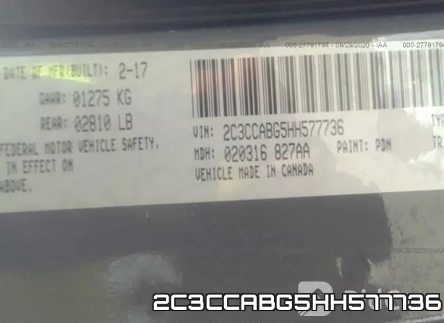 2C3CCABG5HH577736 фото 10