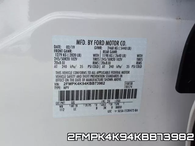 2FMPK4K94KBB73982 фото 2