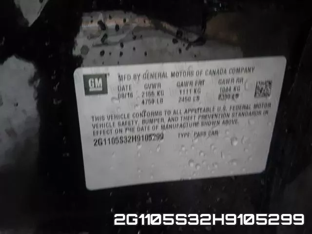 2G1105S32H9105299 фото 2