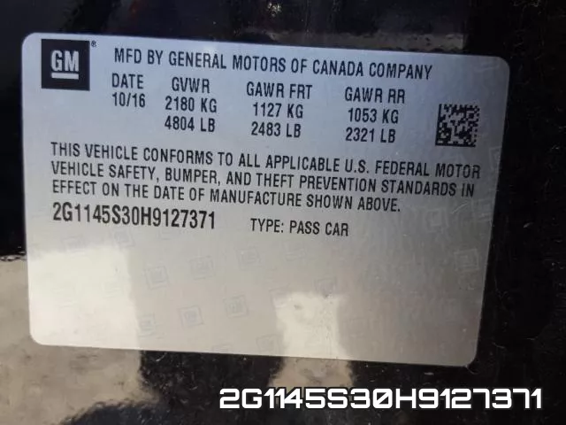 2G1145S30H9127371 фото 2