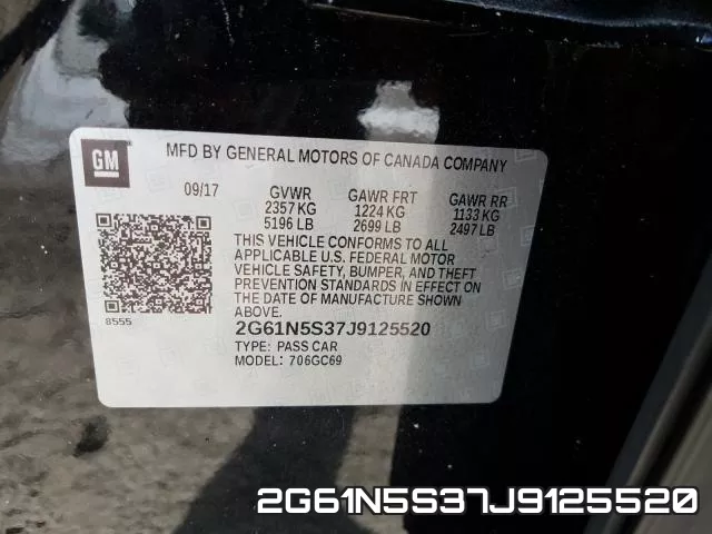 2G61N5S37J9125520 фото 2