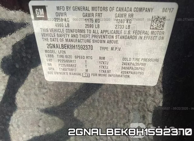 2GNALBEK8H1592370 фото 10