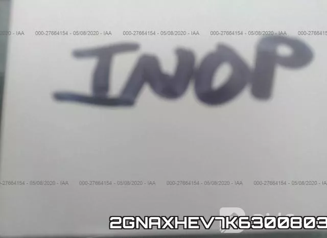 2GNAXHEV7K6300803 фото 8