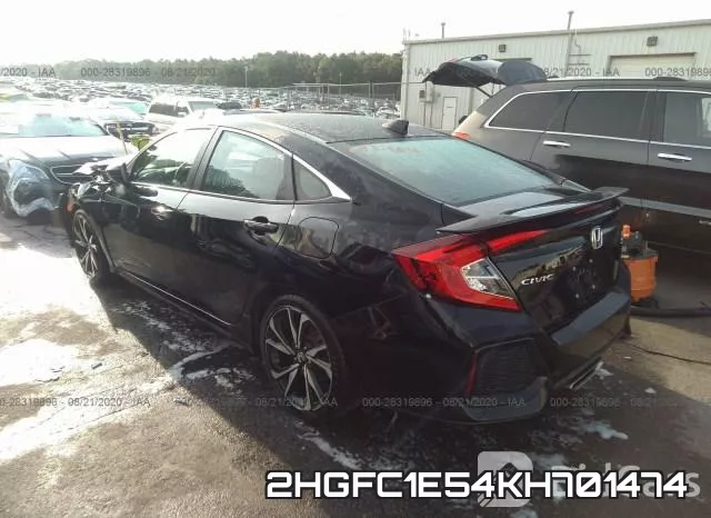 2HGFC1E54KH701474 фото 4