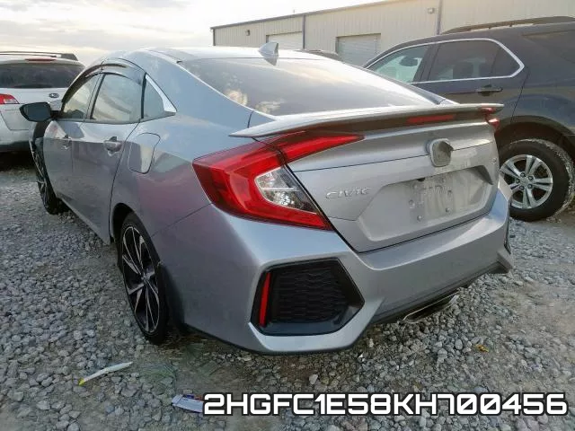 2HGFC1E58KH700456 фото 4