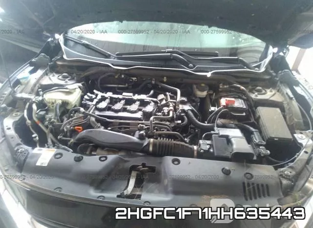 2HGFC1F71HH635443 фото 2