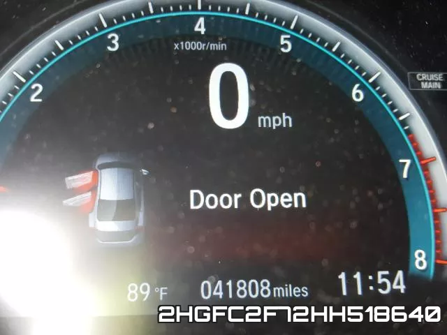 2HGFC2F72HH518640 фото 9