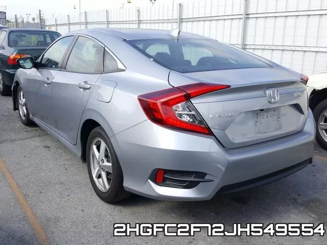 2HGFC2F72JH549554 фото 4