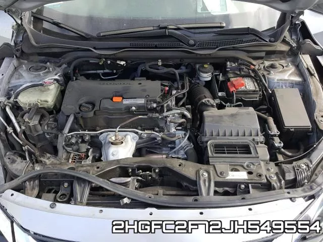 2HGFC2F72JH549554 фото 8