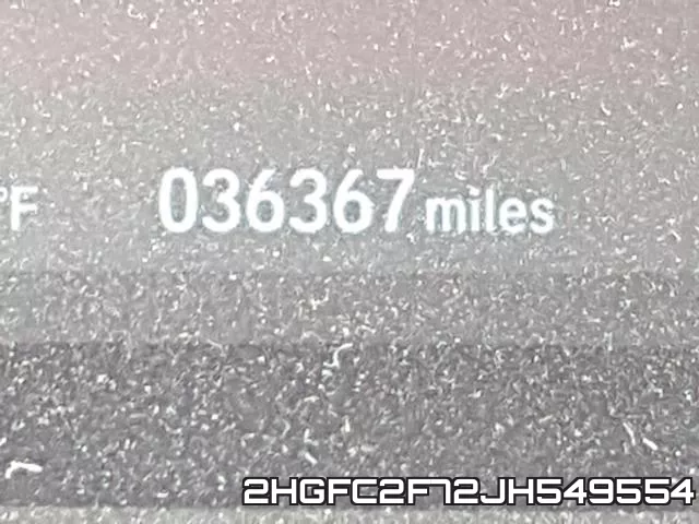 2HGFC2F72JH549554 фото 9