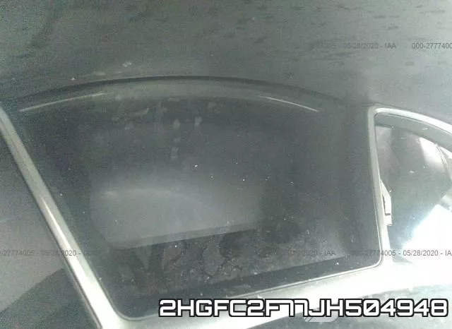 2HGFC2F77JH504948 фото 8