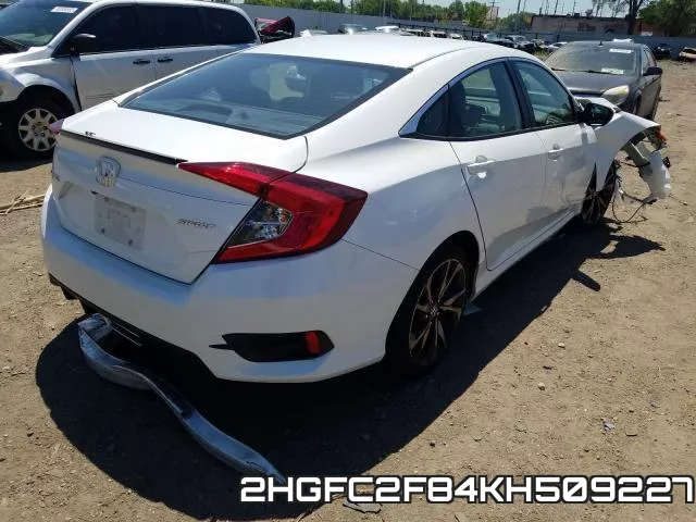 2HGFC2F84KH509227 фото 5