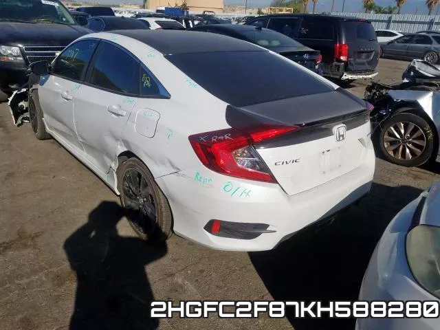 2HGFC2F87KH588280 фото 4