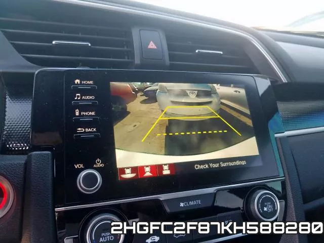 2HGFC2F87KH588280 фото 10
