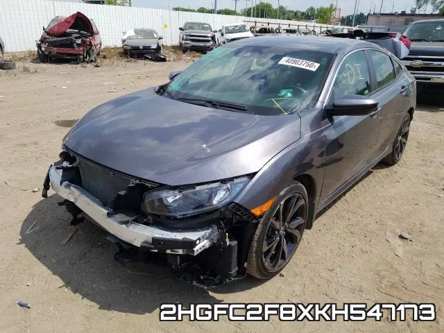 2HGFC2F8XKH547173 фото 3