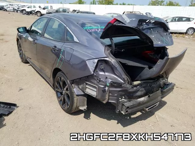 2HGFC2F8XKH547173 фото 4