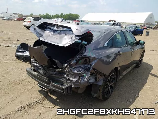 2HGFC2F8XKH547173 фото 5