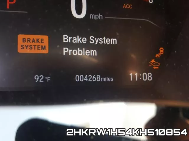 2HKRW1H54KH510854 фото 9