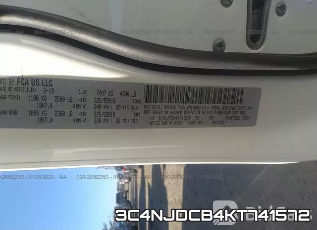 3C4NJDCB4KT741572 фото 10