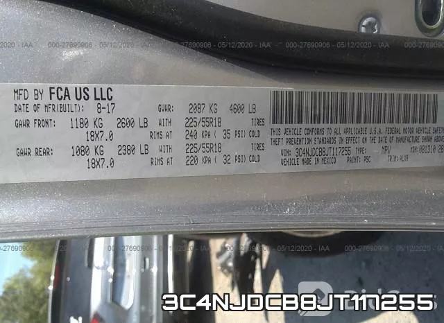 3C4NJDCB8JT117255 фото 10