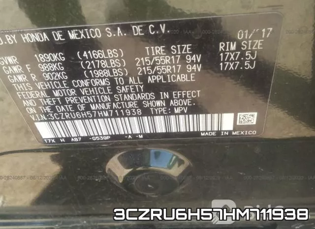 3CZRU6H57HM711938 фото 10