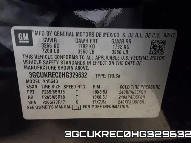 3GCUKREC0HG329632 фото 2