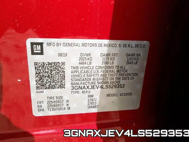 3GNAXJEV4LS529353 фото 2