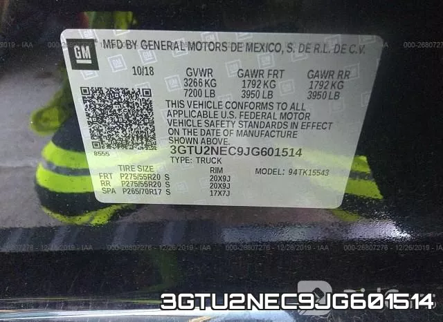 3GTU2NEC9JG601514 фото 10