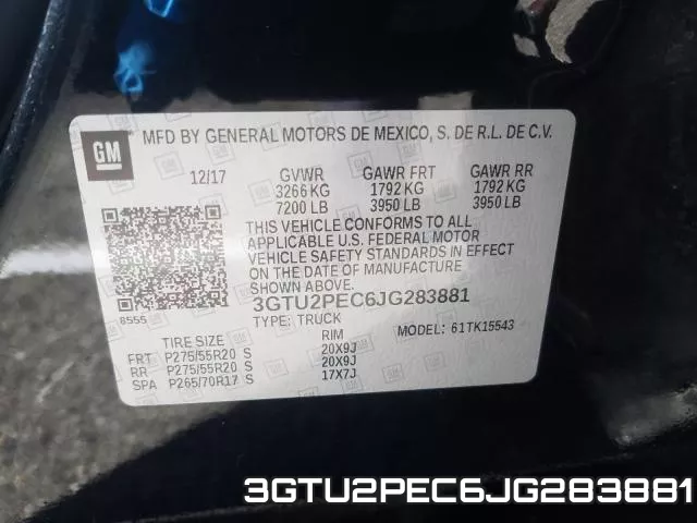 3GTU2PEC6JG283881 фото 2