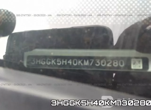 3HGGK5H40KM730280 фото 10
