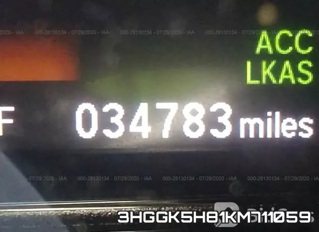 3HGGK5H81KM711059 фото 8
