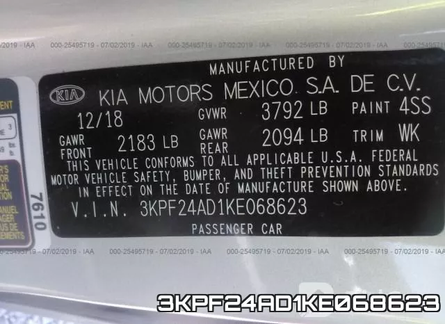 3KPF24AD1KE068623 фото 10