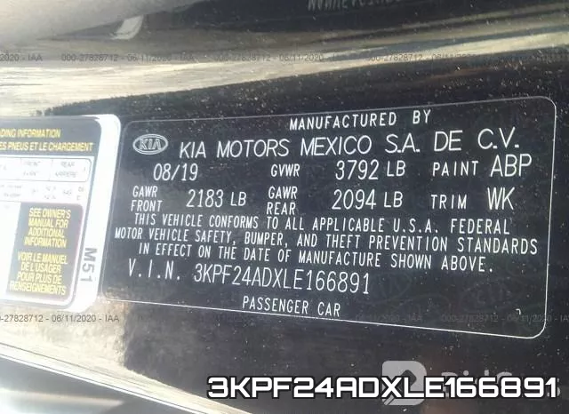 3KPF24ADXLE166891 фото 10