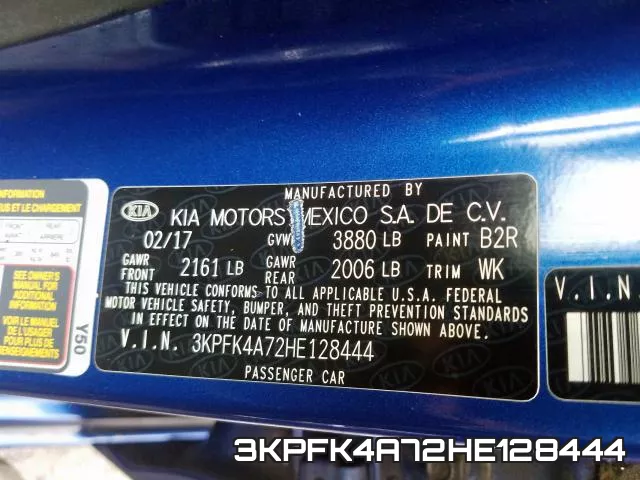 3KPFK4A72HE128444 фото 2