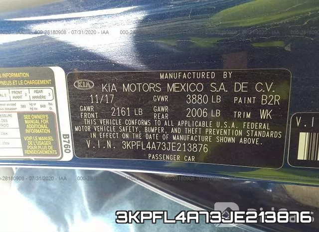 3KPFL4A73JE213876 фото 10