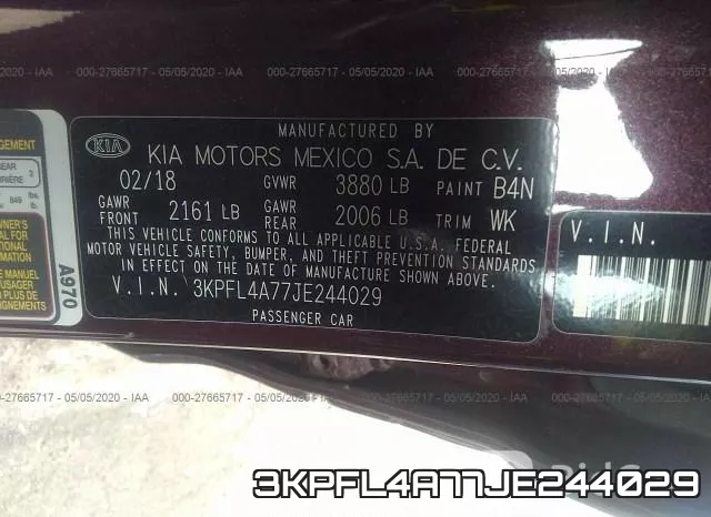 3KPFL4A77JE244029 фото 10