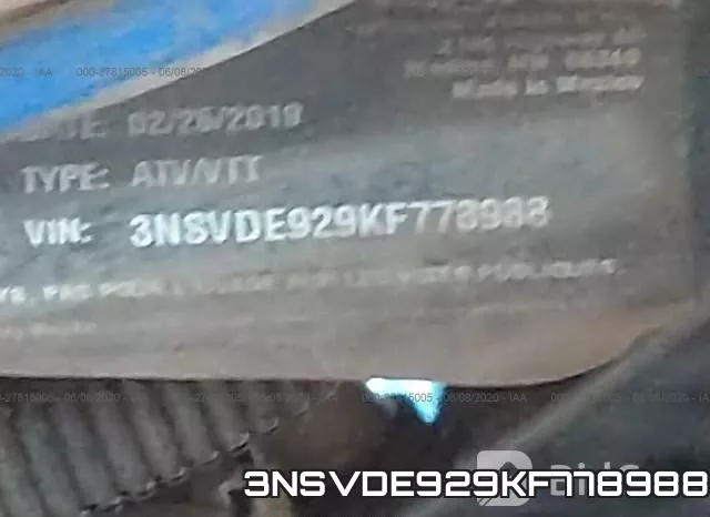 3NSVDE929KF778988 фото 2