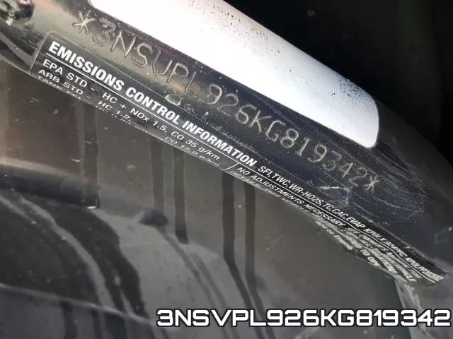 3NSVPL926KG819342 фото 2