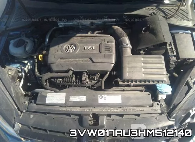 3VW017AU3HM512140 фото 2