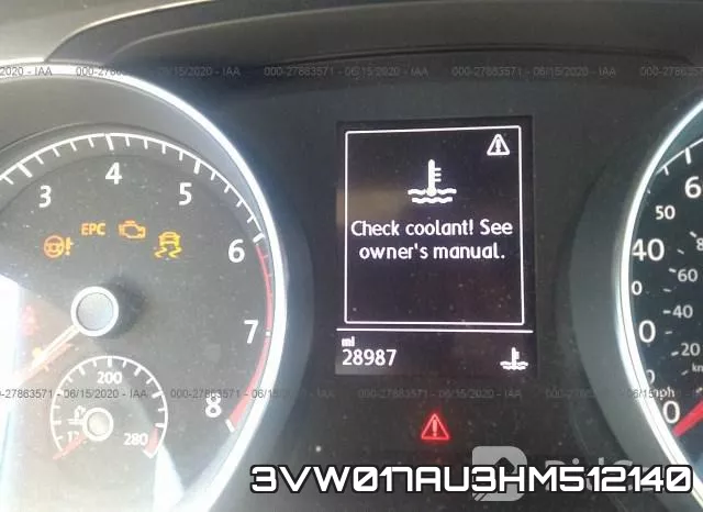 3VW017AU3HM512140 фото 8