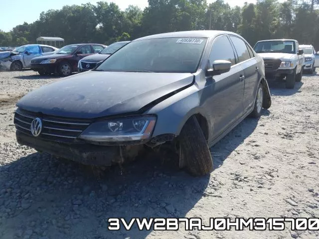 3VW2B7AJ0HM315700 фото 3