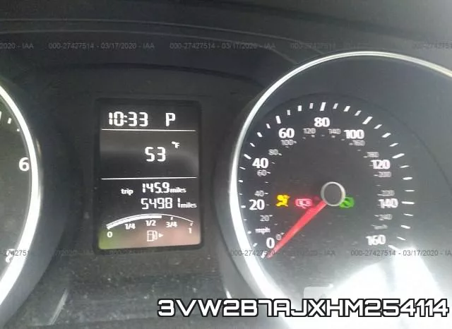 3VW2B7AJXHM254114 фото 8